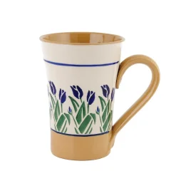Fashion Tall Mug Blue Blooms Blue Blooms