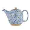 Clearance Teapot Light Blue Lawn Mother'S Day