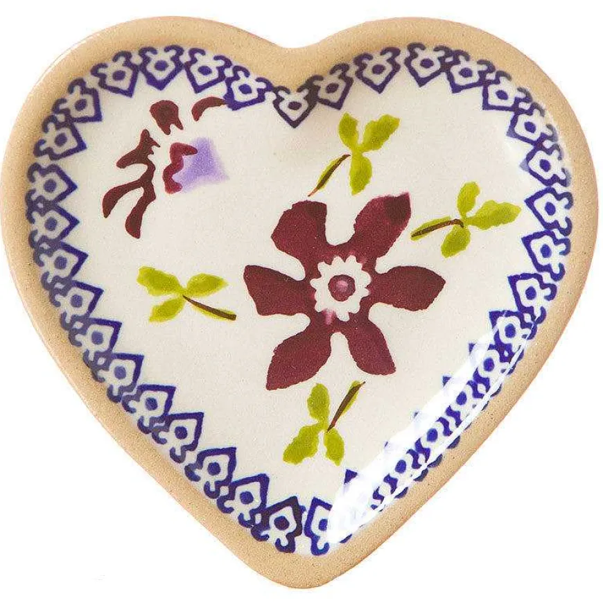 Sale Tiny Heart Plate Clematis Clematis