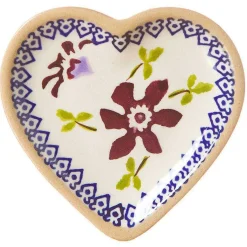 Sale Tiny Heart Plate Clematis Plates