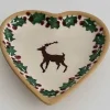 Best Tiny Heart Plate Reindeer Coffee Addict'S Gifts