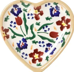 Sale Tiny Heart Plate Wild Flower Meadow St Patrick'S Day