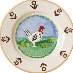 Best Sale Tiny Plate Hen Landscapes