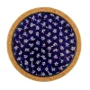 New Trivet Round Dark Blue Lawn Tile Trivets