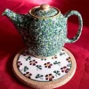 Clearance Trivet Round Irish Rose Mother'S Day
