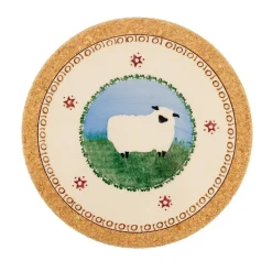 Sale Trivet Round Sheep St Patrick'S Day