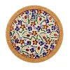 Fashion Trivet Round Wildflower Meadow Valentine'S Day