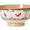 Clearance Vegetable Bowl Winter Robin Bowls